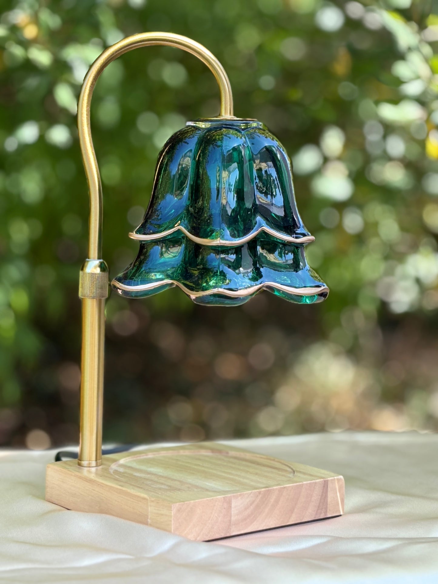 Lampe Tulipe Verte