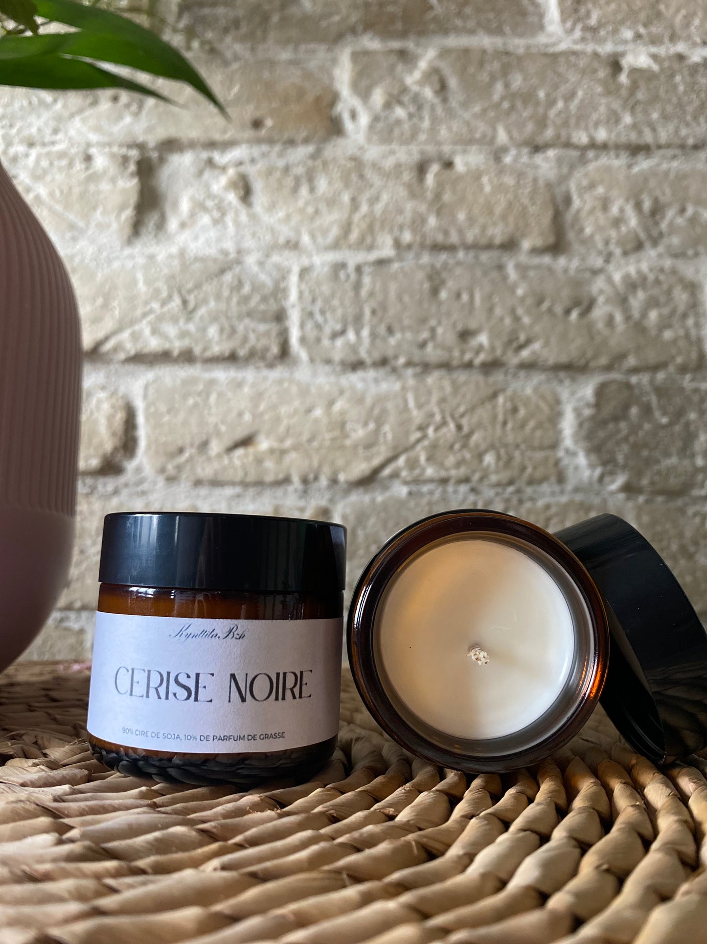 Bougie Cerise Noire